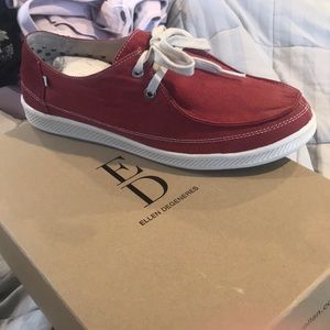 Ellen Degeneres boat shoes